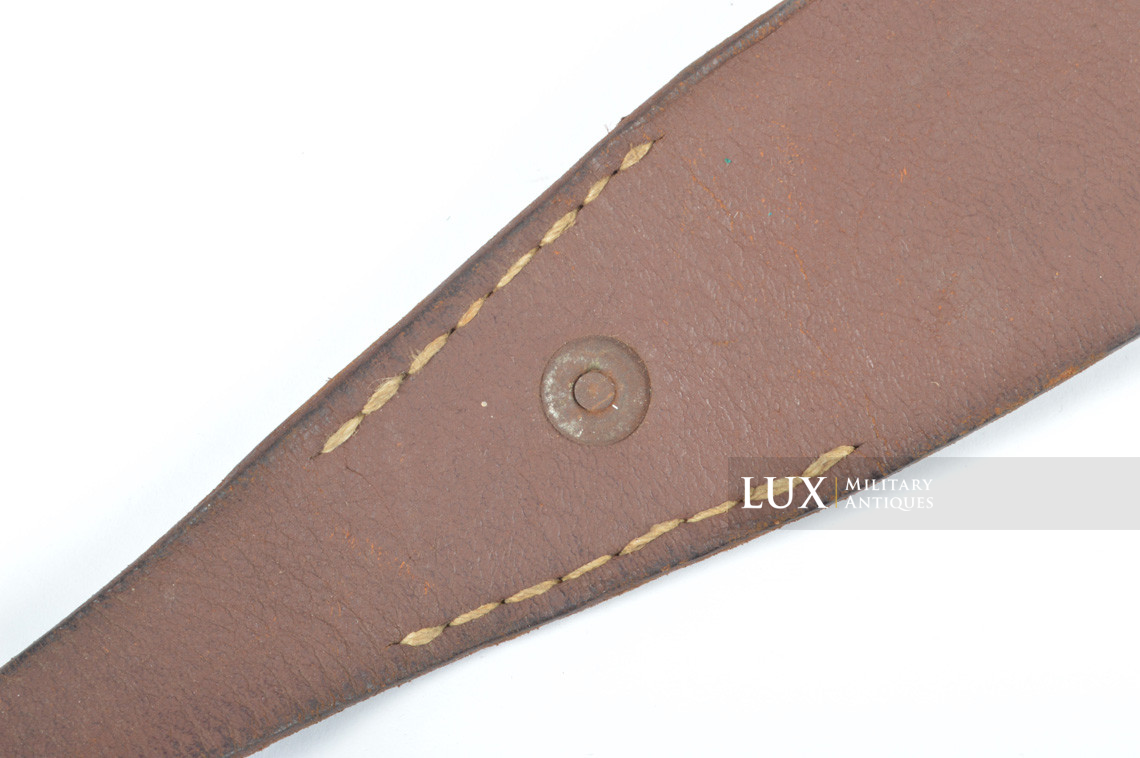 German combat Y-straps, « captured french leather variation » - photo 9