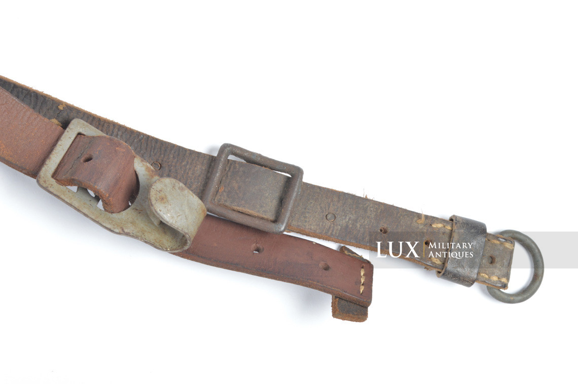 German combat Y-straps, « captured french leather variation » - photo 15