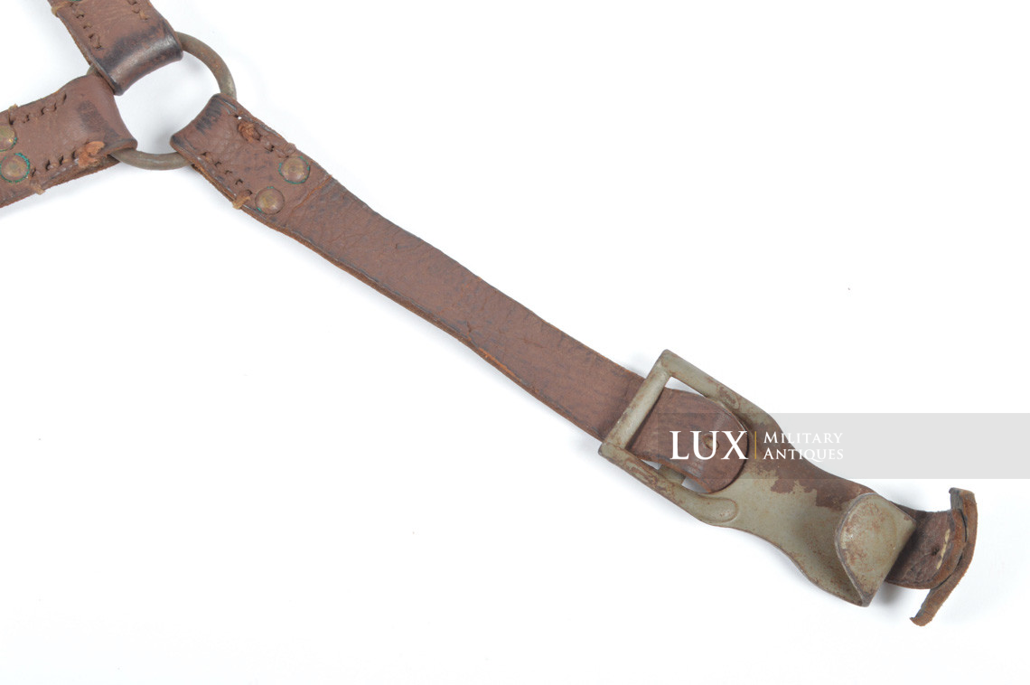 German combat Y-straps, « captured french leather variation » - photo 18