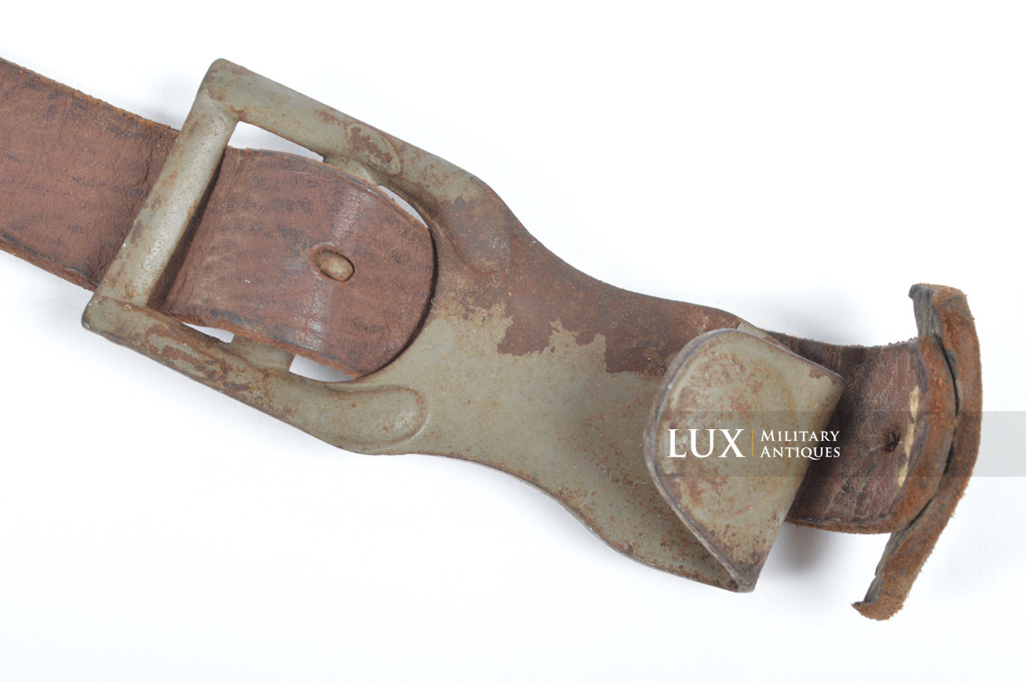 German combat Y-straps, « captured french leather variation » - photo 19