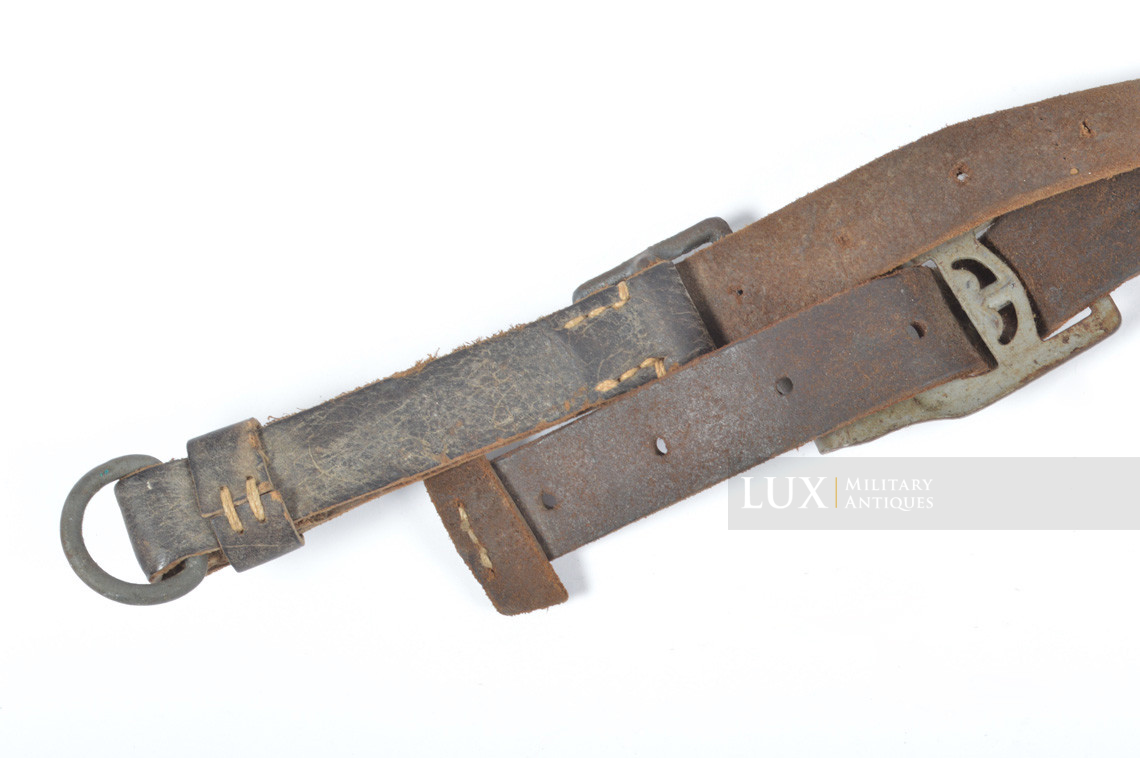 German combat Y-straps, « captured french leather variation » - photo 21