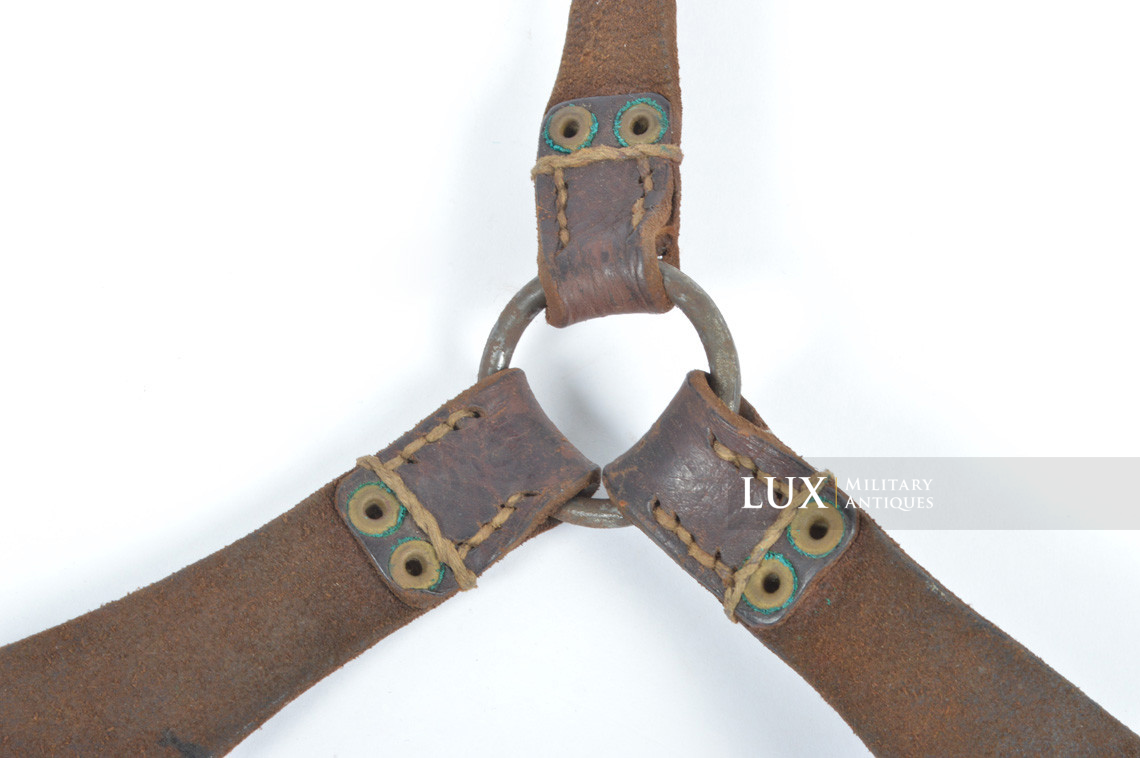 German combat Y-straps, « captured french leather variation » - photo 23