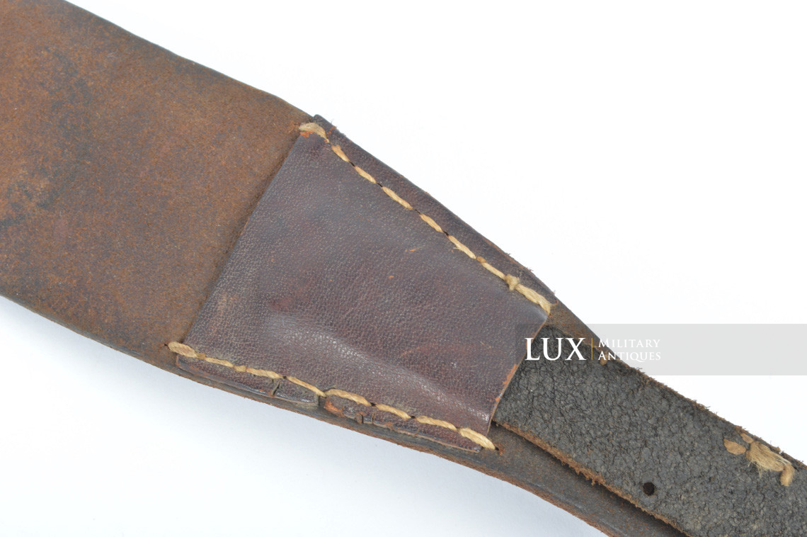 German combat Y-straps, « captured french leather variation » - photo 24