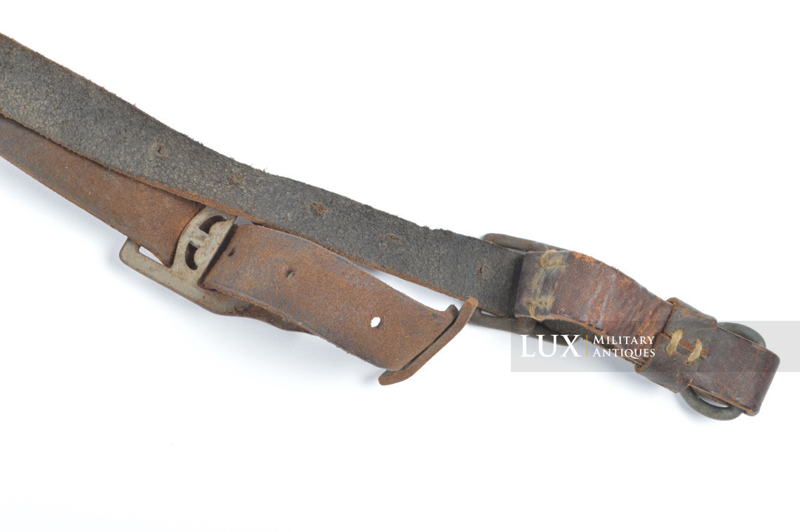 German combat Y-straps, « captured french leather variation » - photo 25