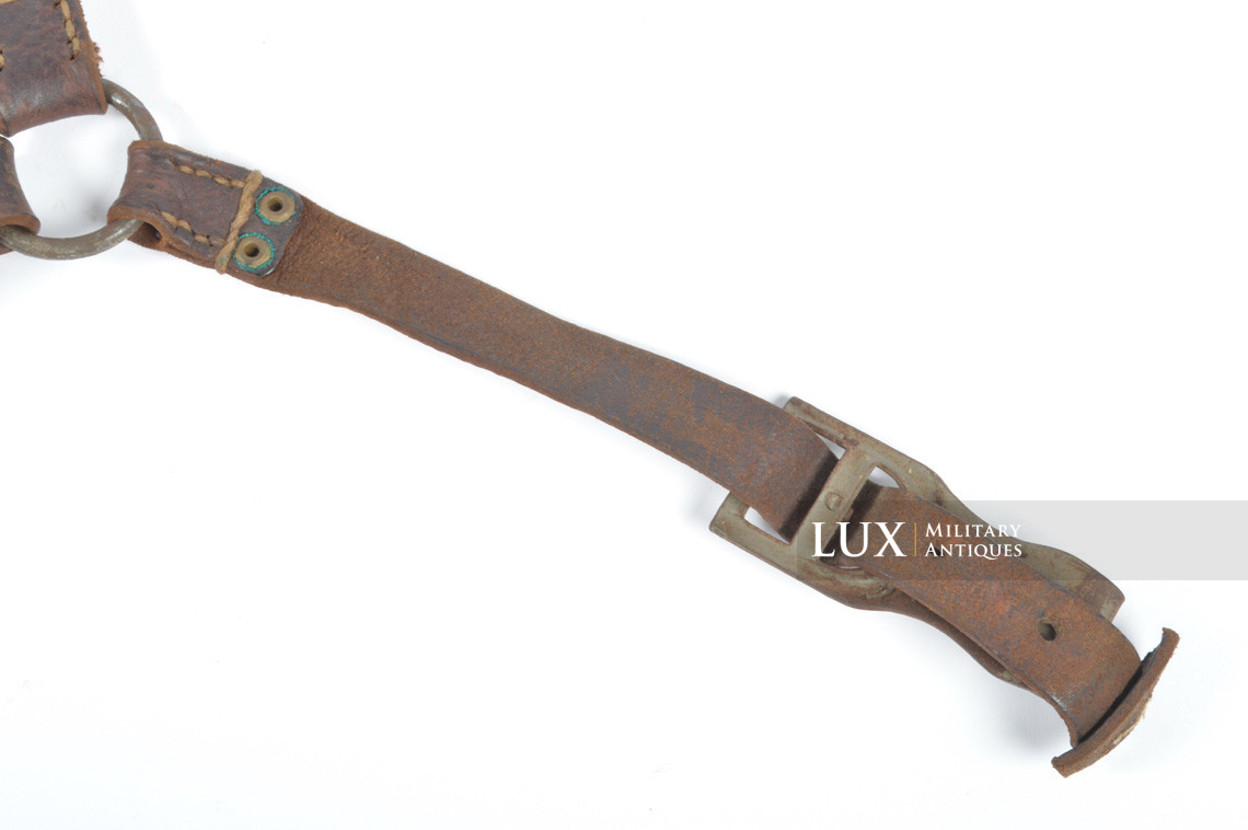 German combat Y-straps, « captured french leather variation » - photo 28