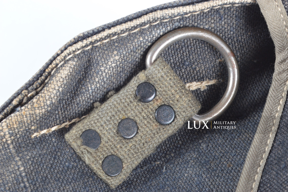 Unissued German flare gun ammunition pouch in blue webbing, « jvf 42 » - photo 13