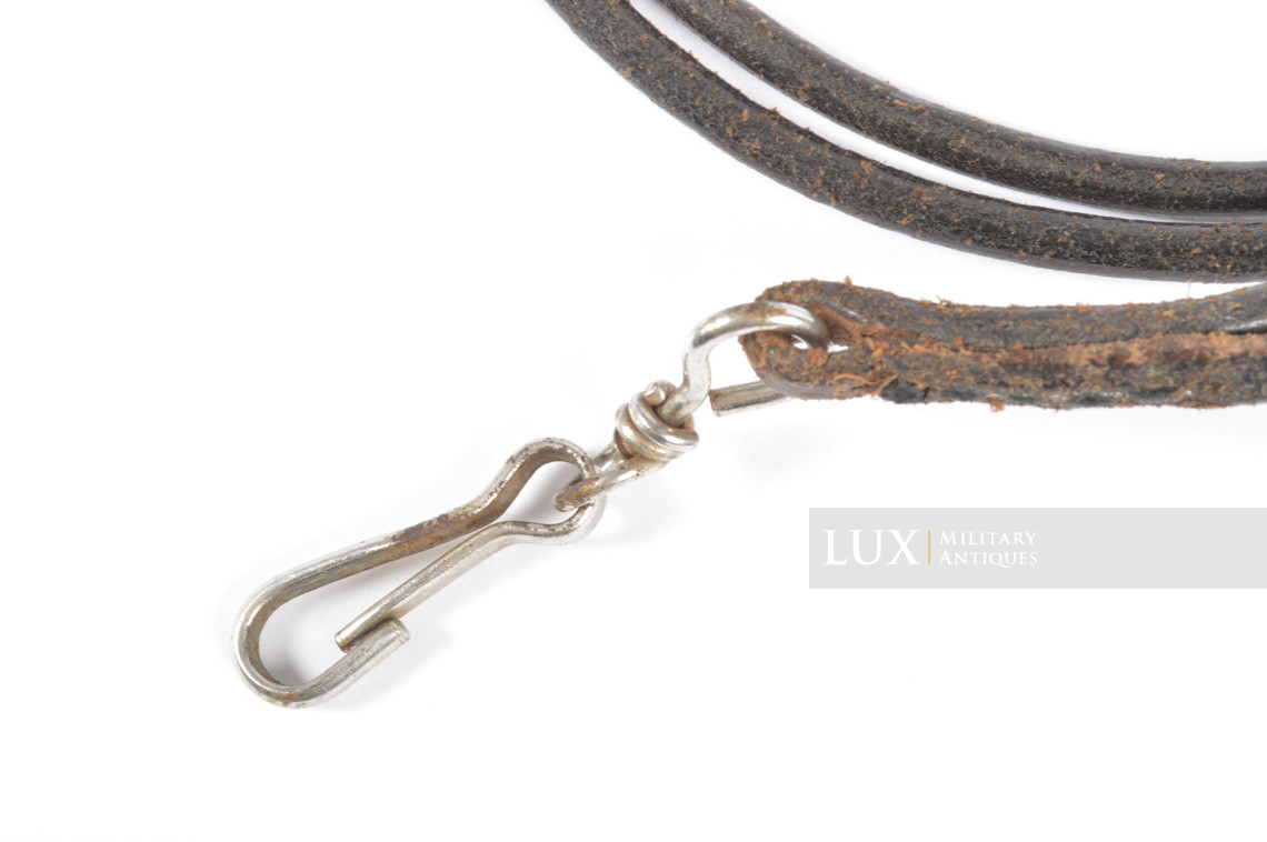 German WWII P08 Luger Leather Lanyard – International Military Antiques