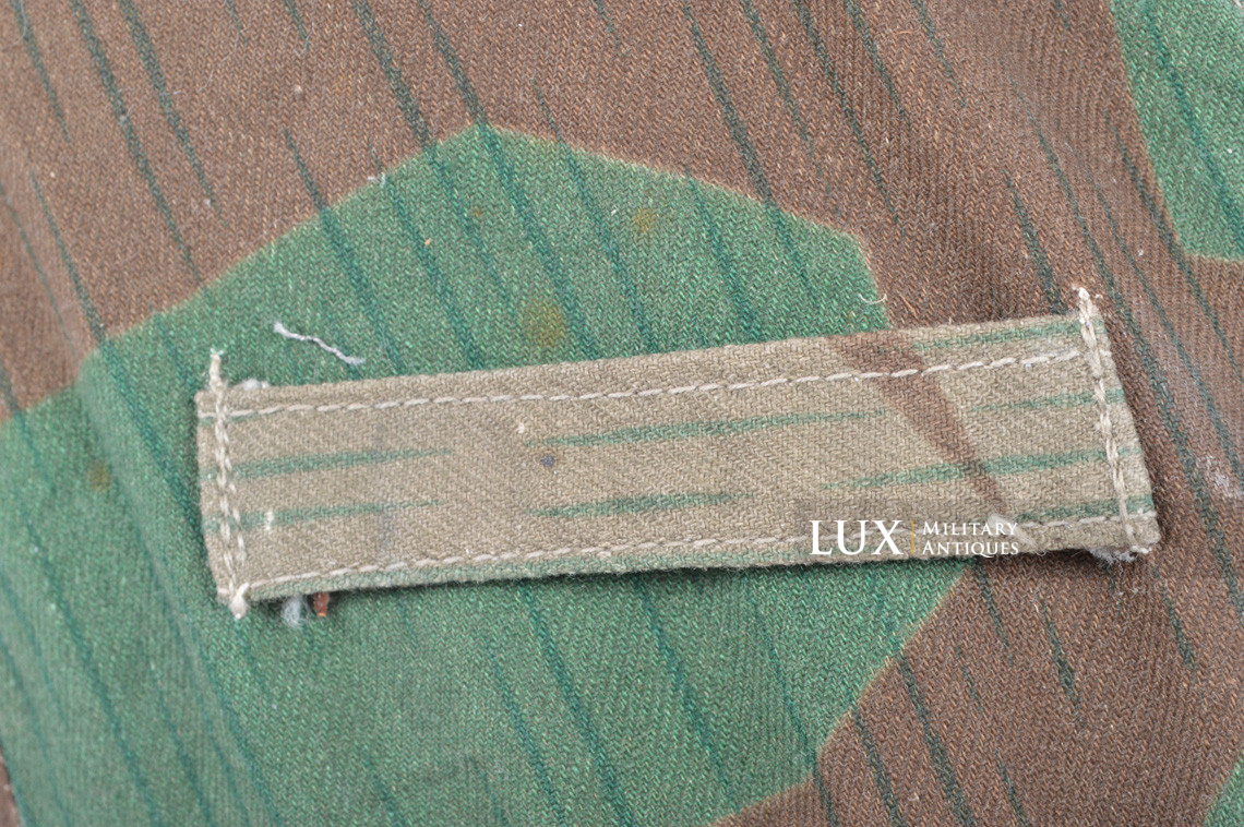 German Army issue combat splinter camouflage helmet cover, « combat worn - photo 19