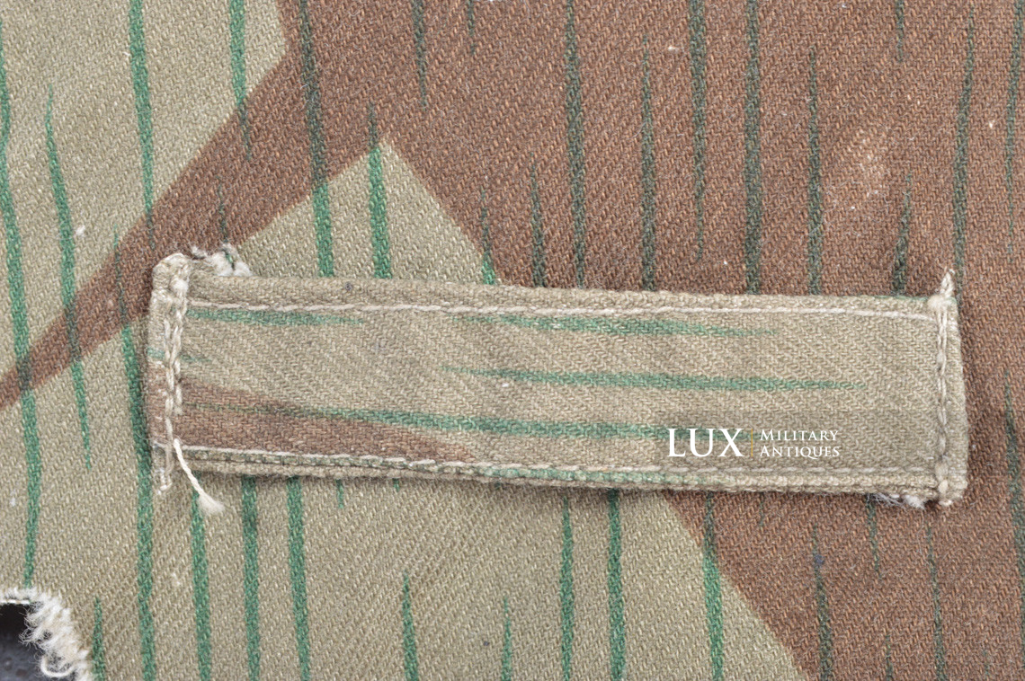 German Army issue combat splinter camouflage helmet cover, « combat worn - photo 24