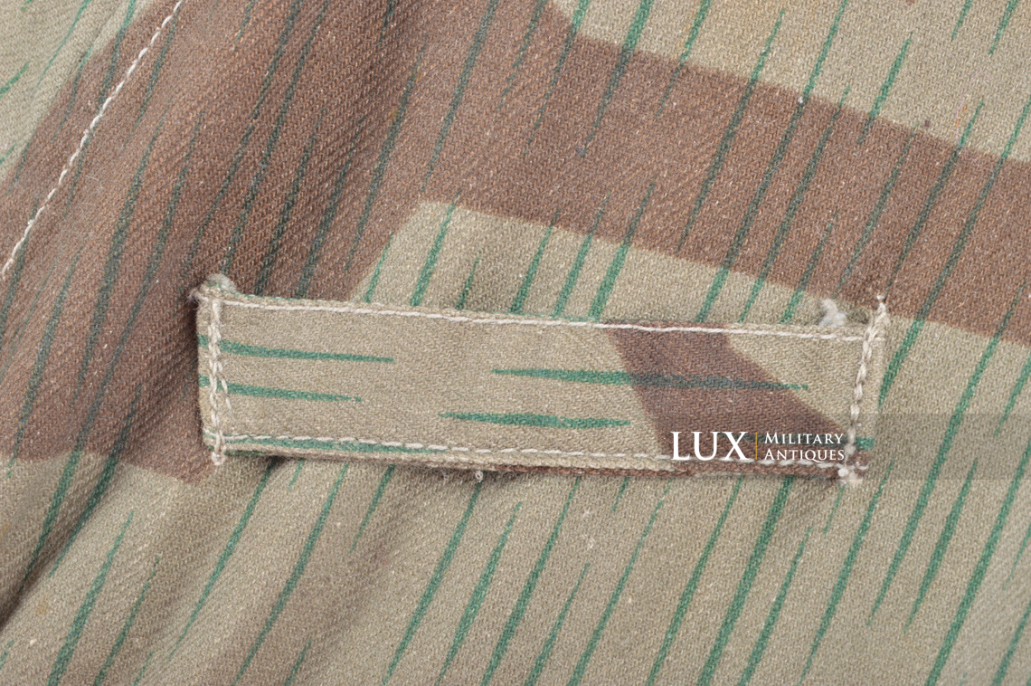 German Army issue combat splinter camouflage helmet cover, « combat worn - photo 25