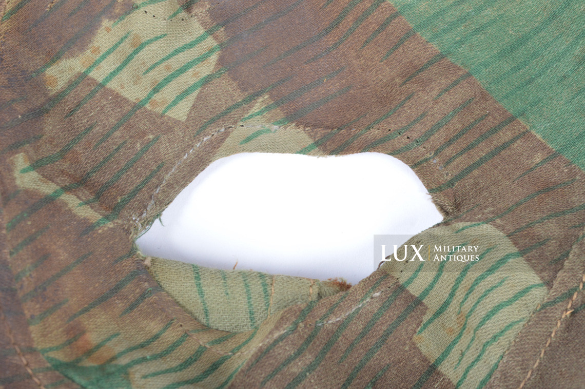 German paratrooper splinter camouflage helmet cover, « FJR6 / Normandy » - photo 9