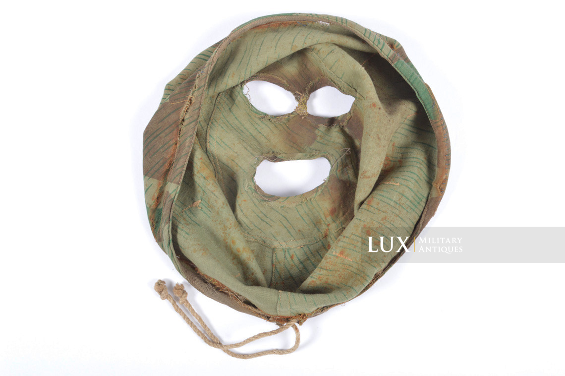 German paratrooper splinter camouflage helmet cover, « FJR6 / Normandy » - photo 10