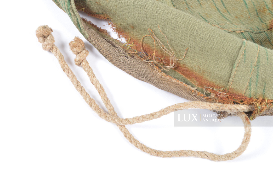 German paratrooper splinter camouflage helmet cover, « FJR6 / Normandy » - photo 13