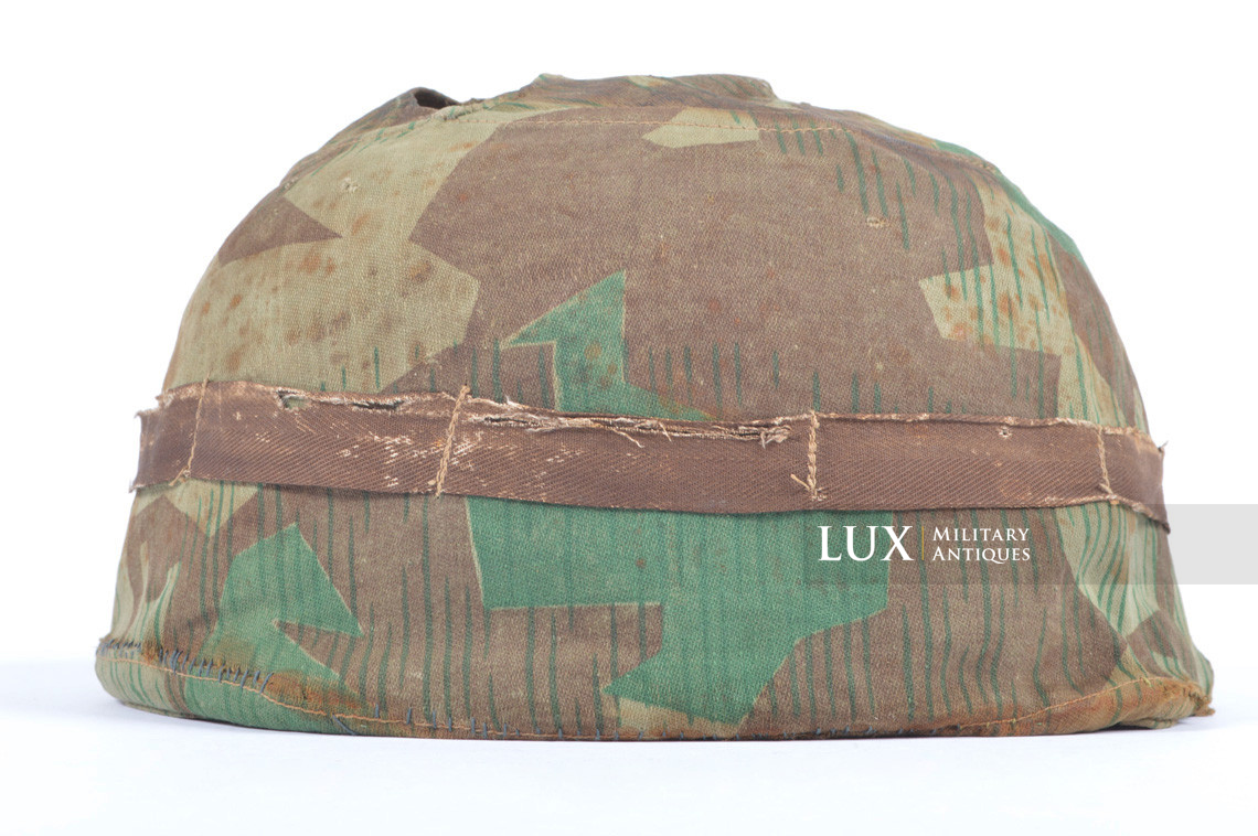 German paratrooper splinter camouflage helmet cover, « FJR6 / Normandy » - photo 14