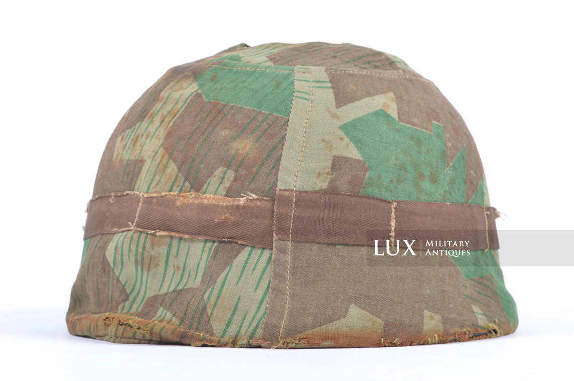 German paratrooper splinter camouflage helmet cover, « FJR6 / Normandy » - photo 20