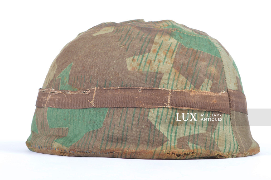 German paratrooper splinter camouflage helmet cover, « FJR6 / Normandy » - photo 21