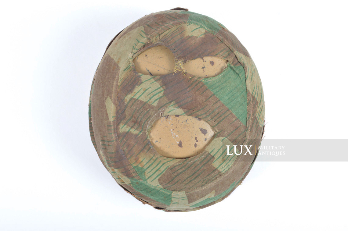 German paratrooper splinter camouflage helmet cover, « FJR6 / Normandy » - photo 22
