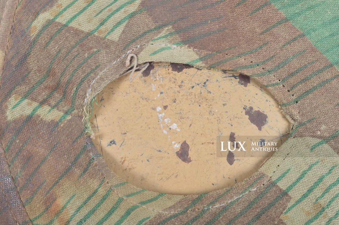German paratrooper splinter camouflage helmet cover, « FJR6 / Normandy » - photo 24
