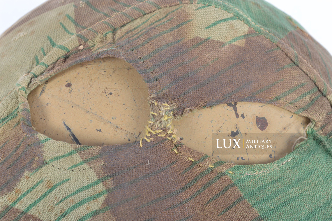German paratrooper splinter camouflage helmet cover, « FJR6 / Normandy » - photo 25
