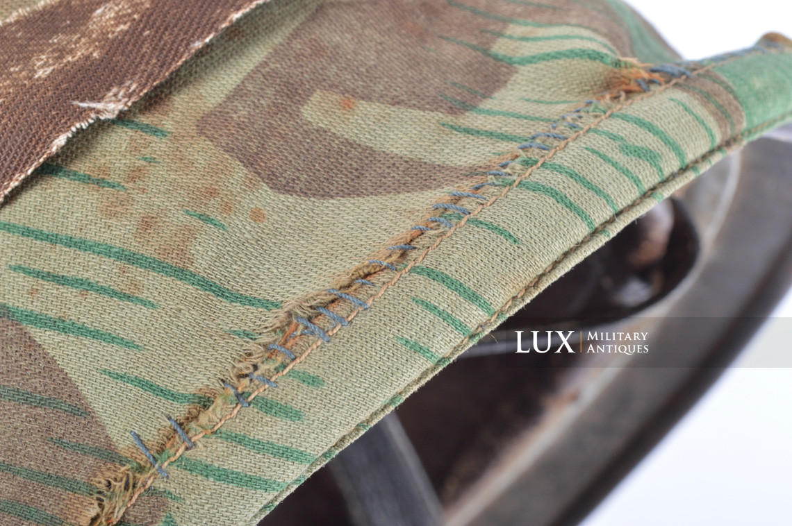 German paratrooper splinter camouflage helmet cover, « FJR6 / Normandy » - photo 31