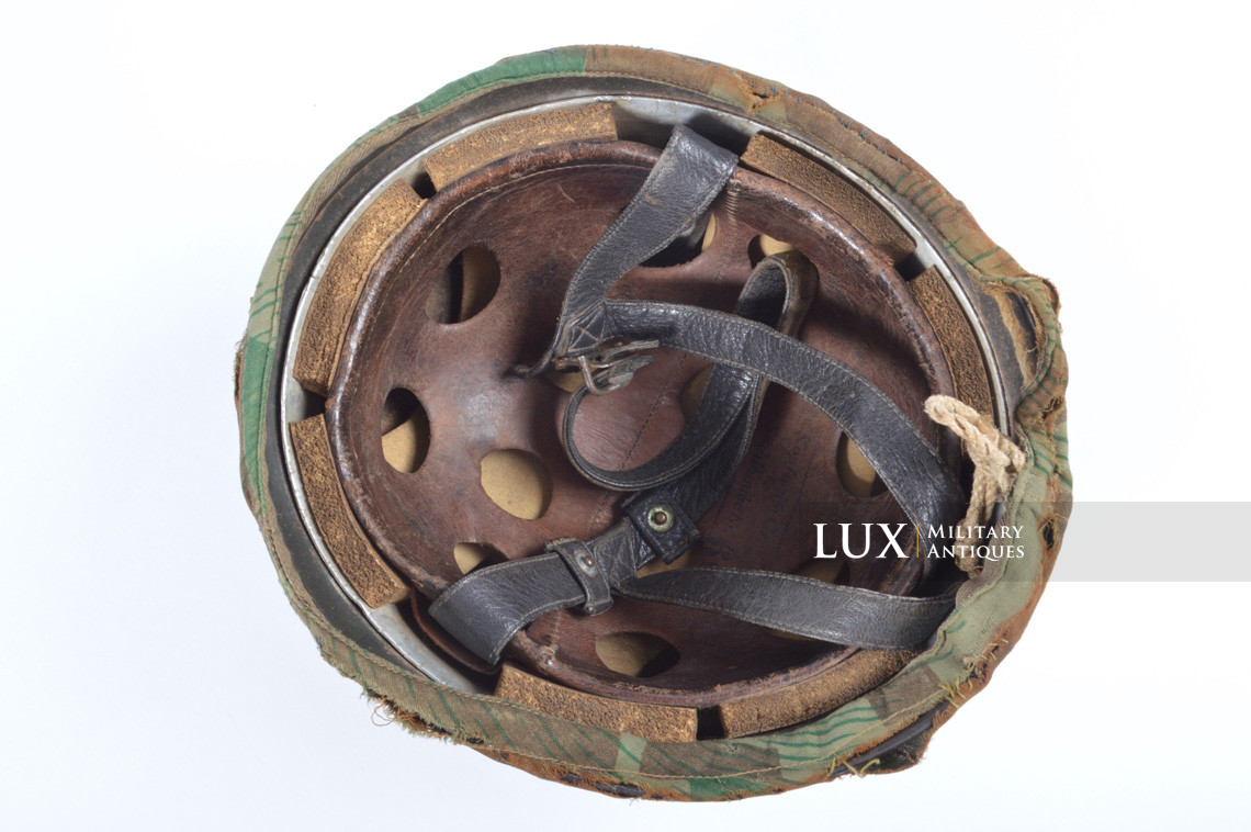 German paratrooper splinter camouflage helmet cover, « FJR6 / Normandy » - photo 32