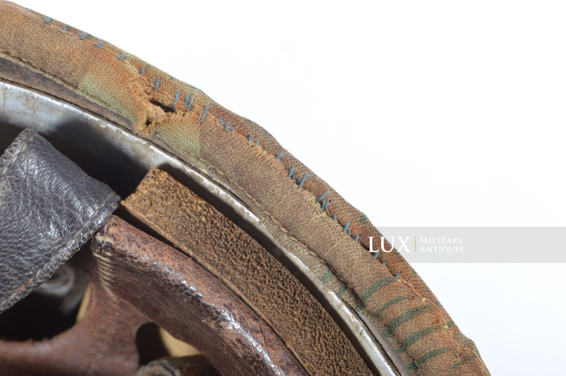 German paratrooper splinter camouflage helmet cover, « FJR6 / Normandy » - photo 34