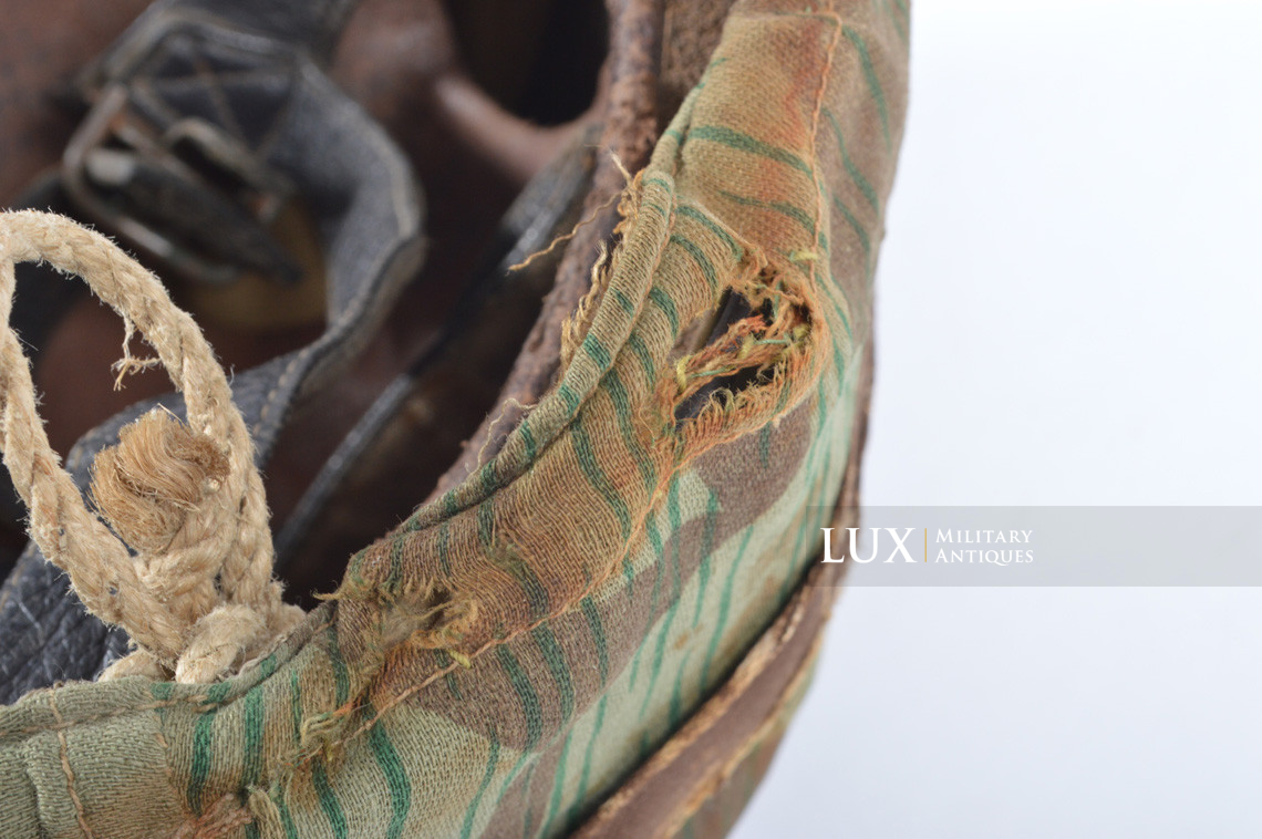German paratrooper splinter camouflage helmet cover, « FJR6 / Normandy » - photo 37