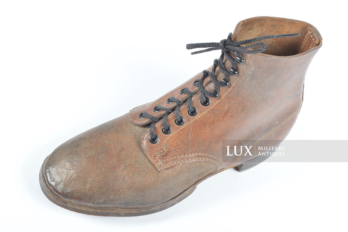 Unissued early-war German low ankle combat boots, « Tack & Cie. 1940 » - photo 22