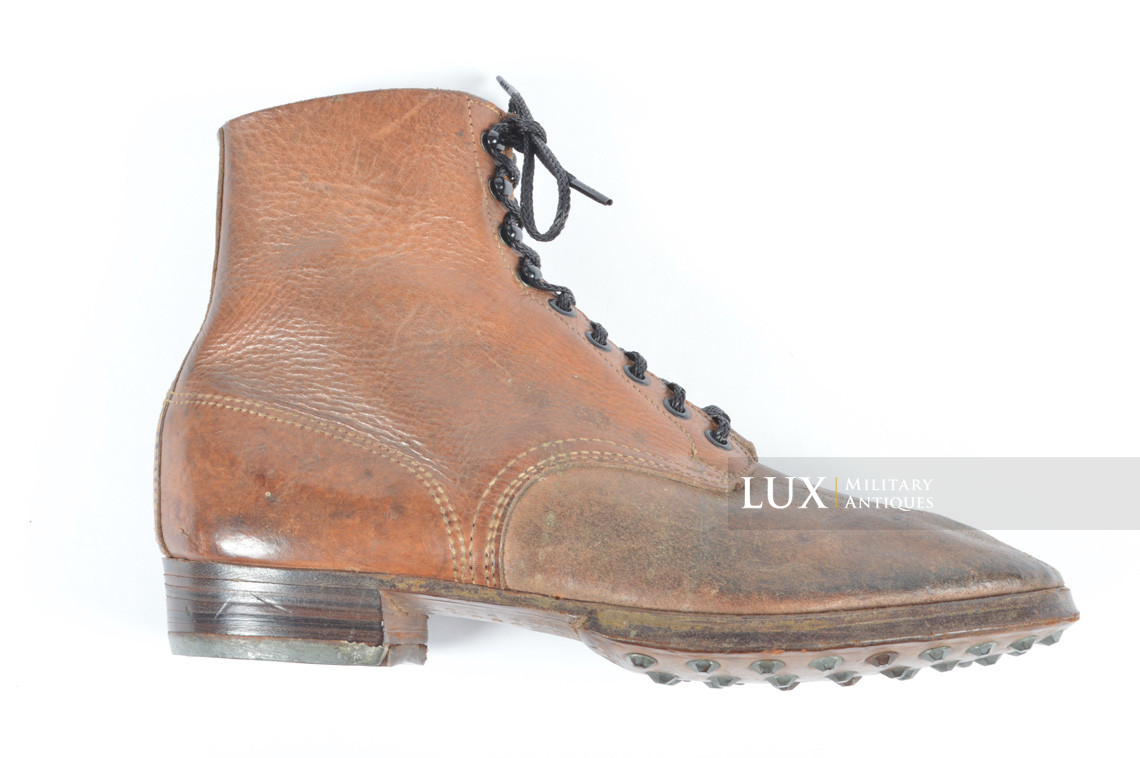Unissued early-war German low ankle combat boots, « Tack & Cie. 1940 » - photo 24