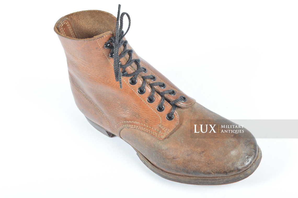 Unissued early-war German low ankle combat boots, « Tack & Cie. 1940 » - photo 39