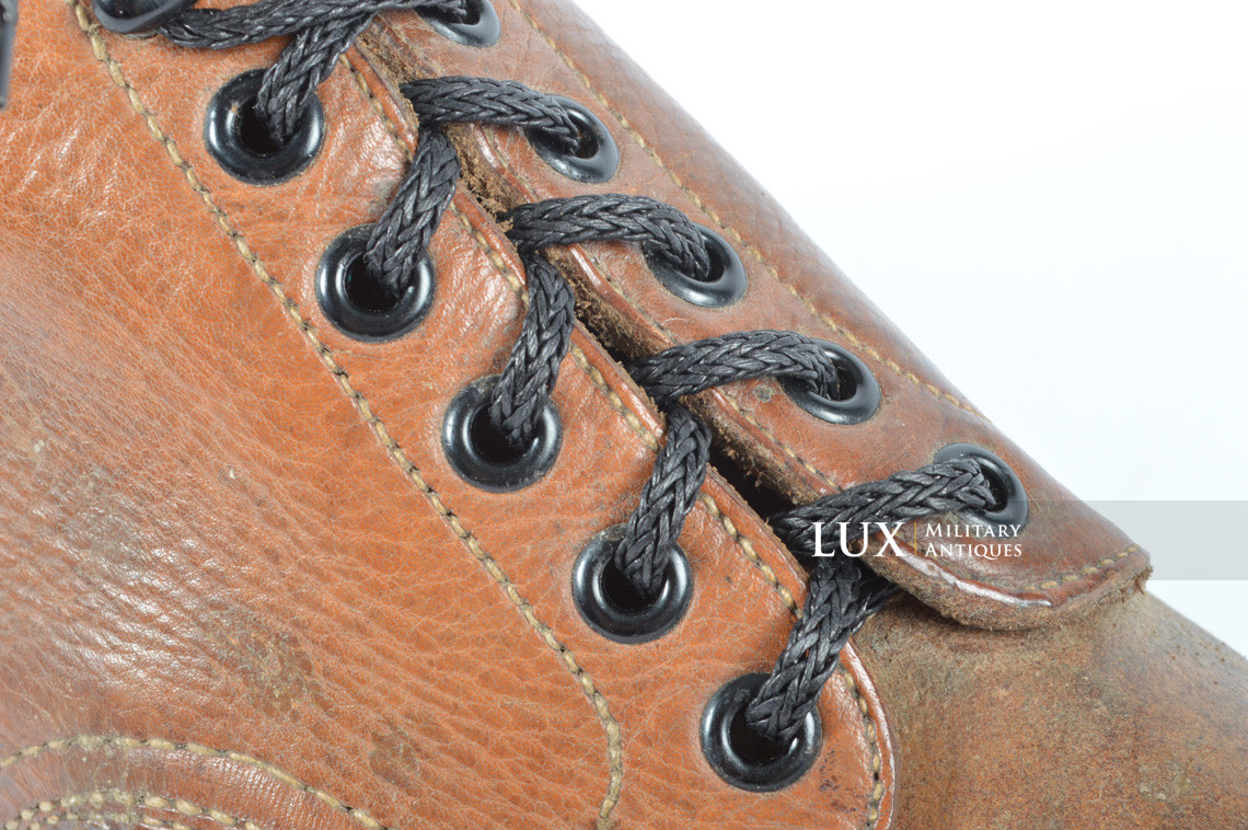 Unissued early-war German low ankle combat boots, « Tack & Cie. 1940 » - photo 40