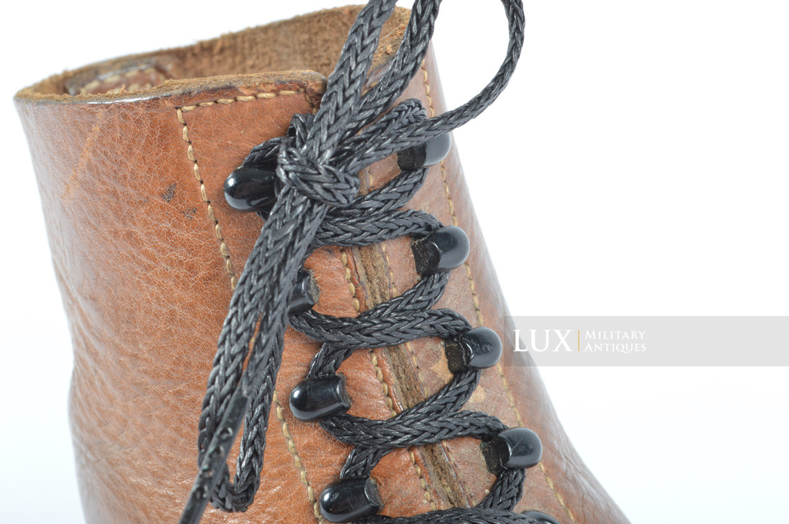 Unissued early-war German low ankle combat boots, « Tack & Cie. 1940 » - photo 41