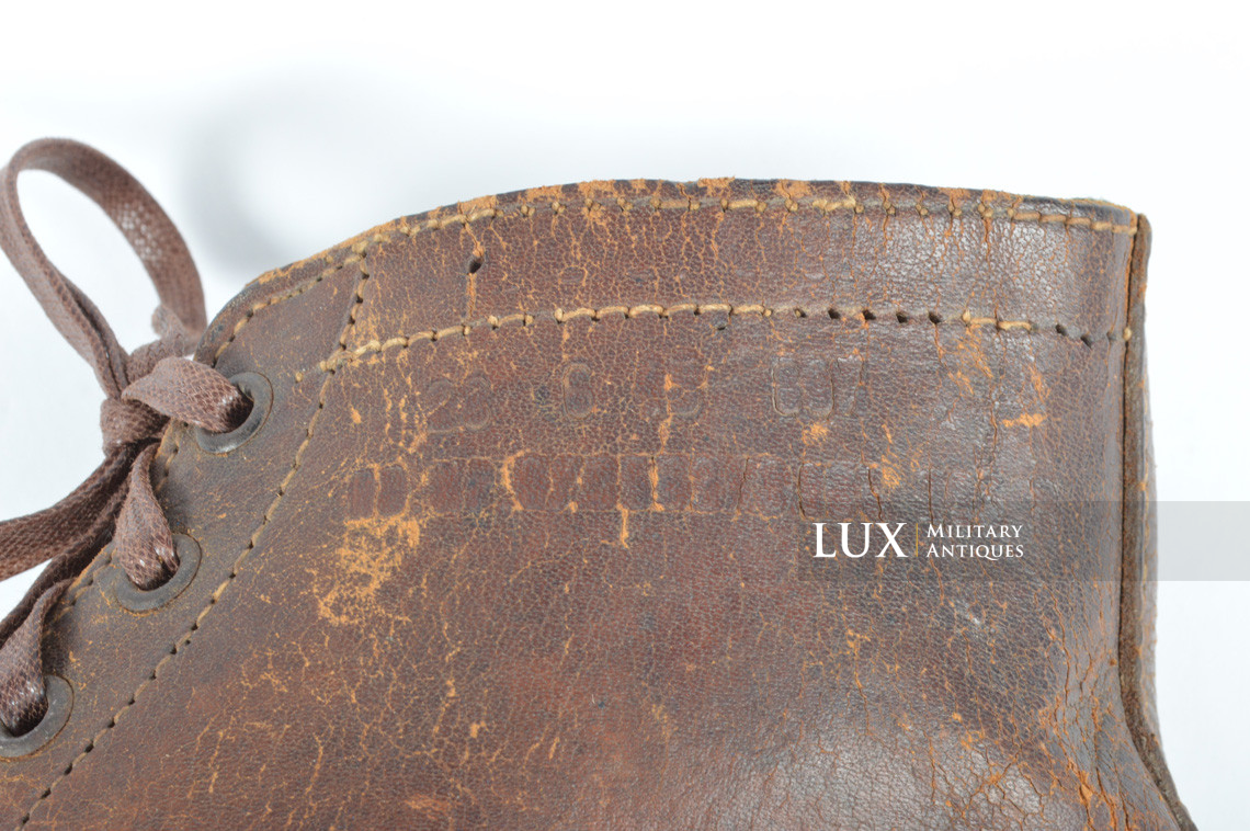 German M44 low ankle combat boots, « RBNr. » - photo 33