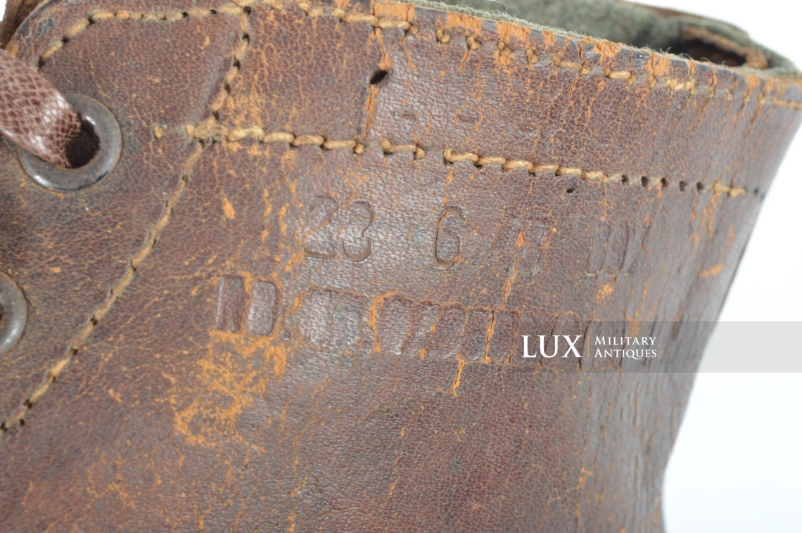 German M44 low ankle combat boots, « RBNr. » - photo 36