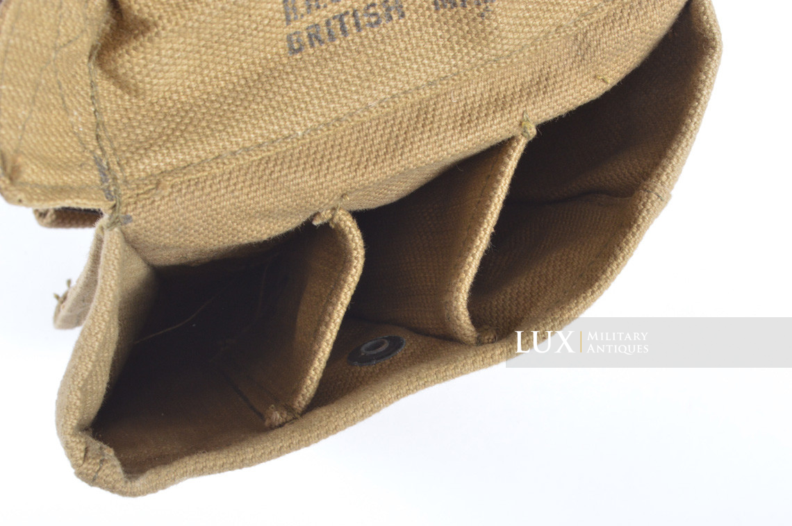 US Thompson 30-round magazine pouch, « BRITISH MADE - 1943 » - photo 12