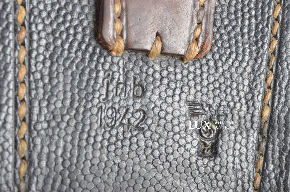 Mid-war Kriegsmarine k98 ammo pouch, « jnb1942 » - photo 12