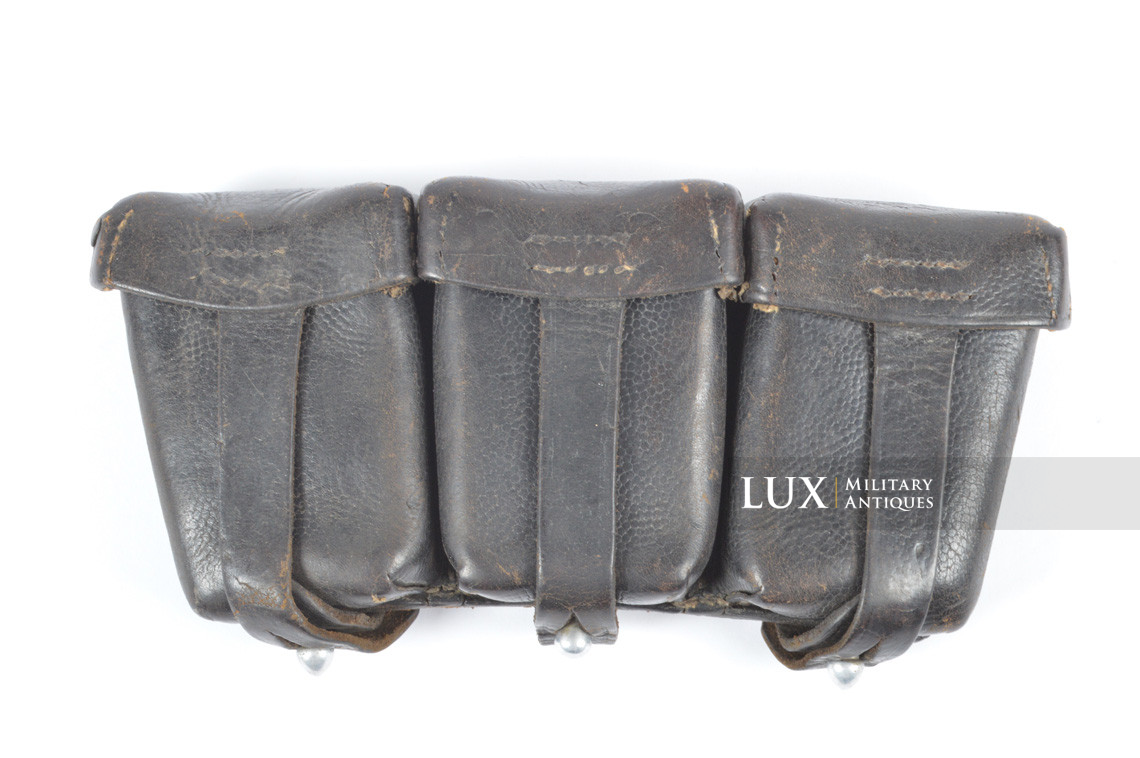 Early-war Kriegsmarine k98 ammo pouch, named, « 1941 » - photo 4