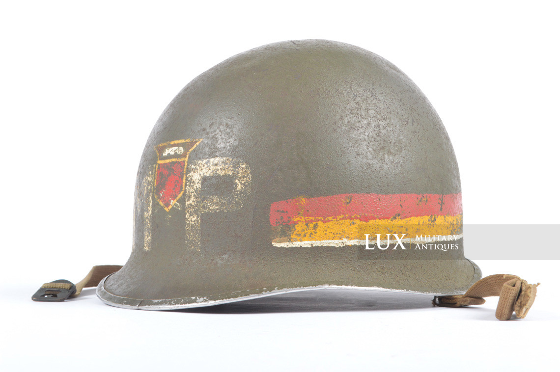USM1 Military Police combat helmet, « 76th Infantry Division »  - photo 13
