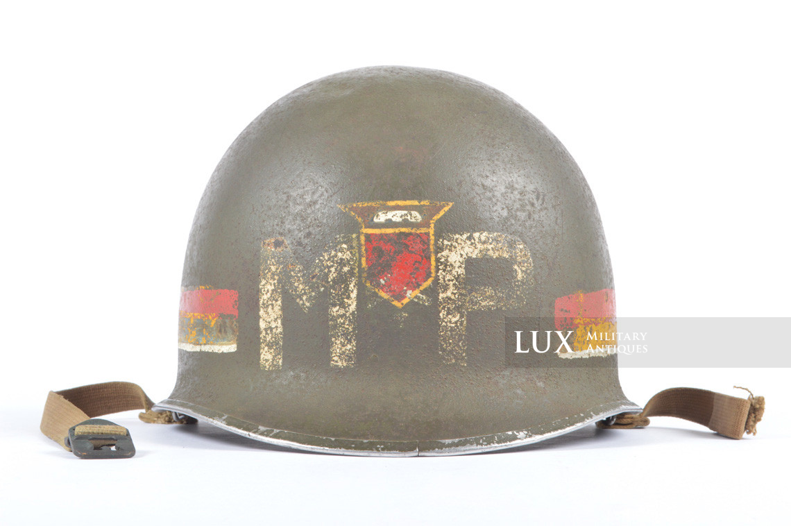 USM1 Military Police combat helmet, « 76th Infantry Division »  - photo 4