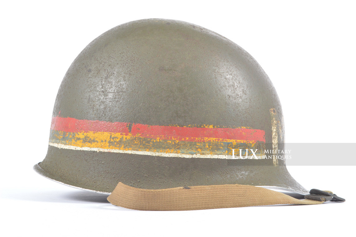 Casque USM1 police militaire 76th Infantry Division, « LIBERTY BELL DIVISION » - photo 8