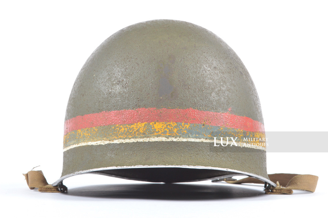 Casque USM1 police militaire 76th Infantry Division, « LIBERTY BELL DIVISION » - photo 10