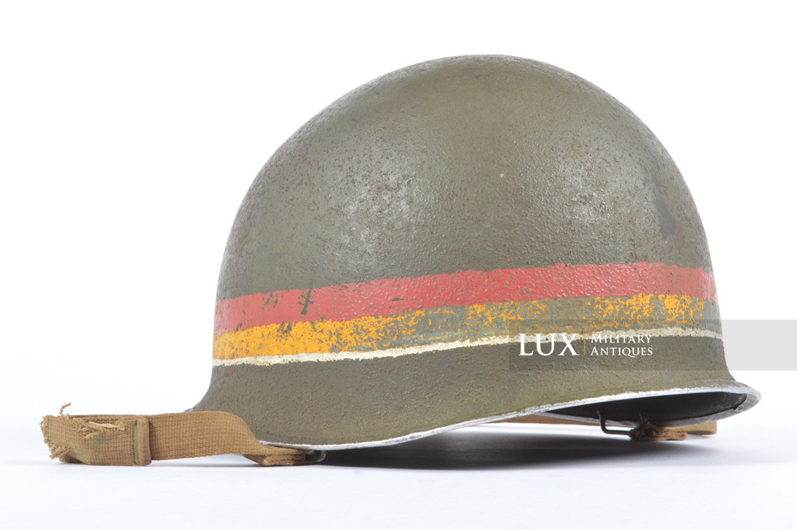 Casque USM1 police militaire 76th Infantry Division, « LIBERTY BELL DIVISION » - photo 11