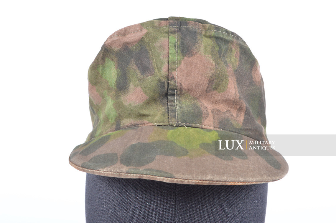 Waffen-SS issued M42 camouflage field cap - photo 8