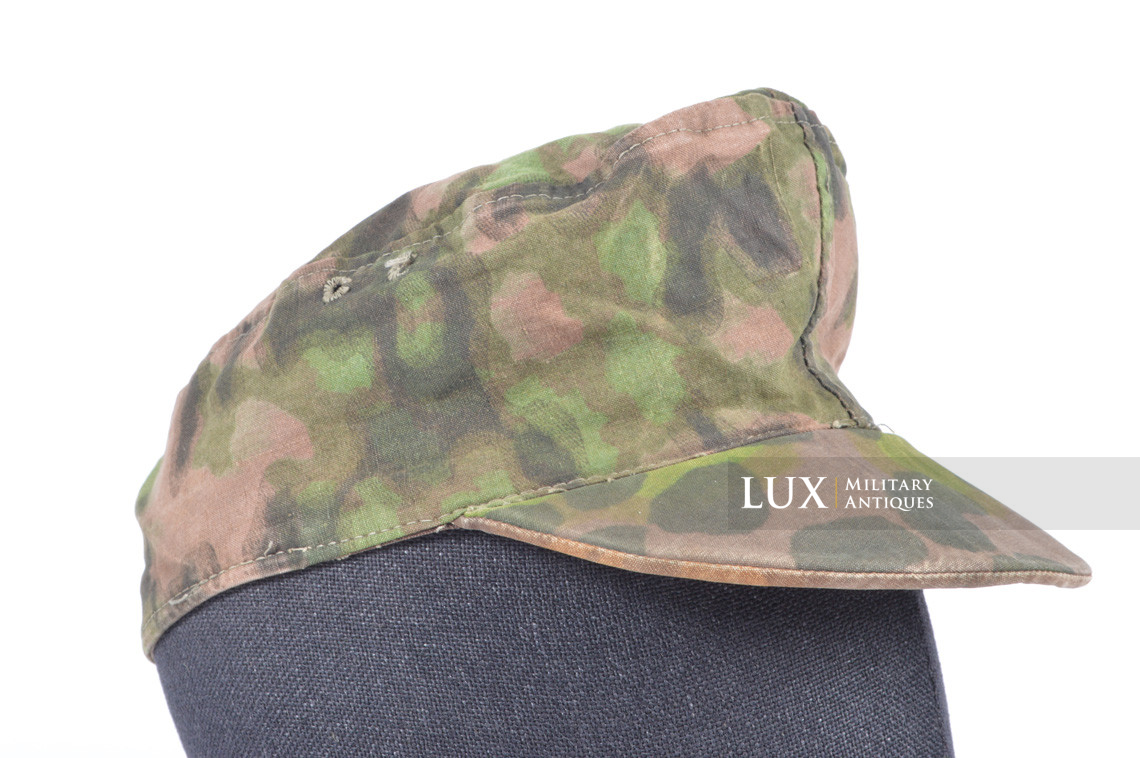 Waffen-SS issued M42 camouflage field cap - photo 9