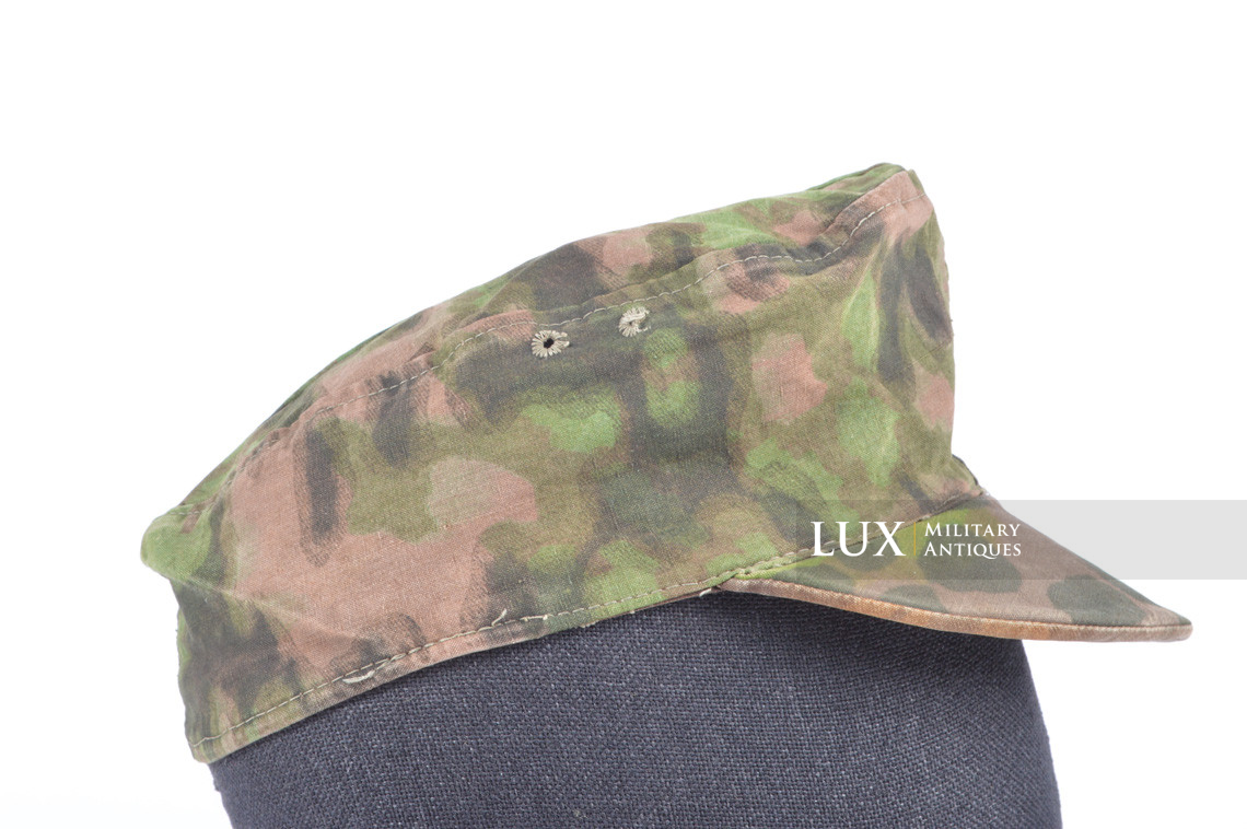 Waffen-SS issued M42 camouflage field cap - photo 10