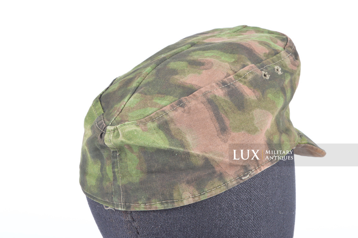 Waffen-SS issued M42 camouflage field cap - photo 11