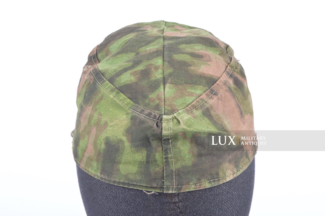 Waffen-SS issued M42 camouflage field cap - photo 12