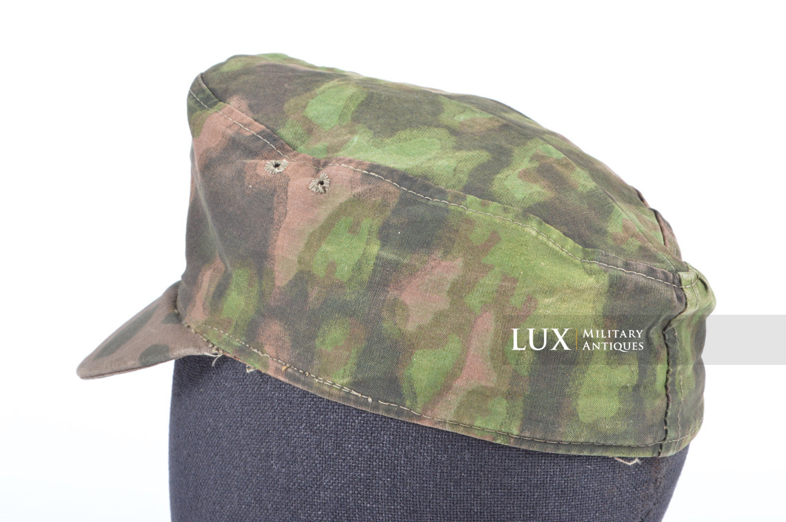 Waffen-SS issued M42 camouflage field cap - photo 13