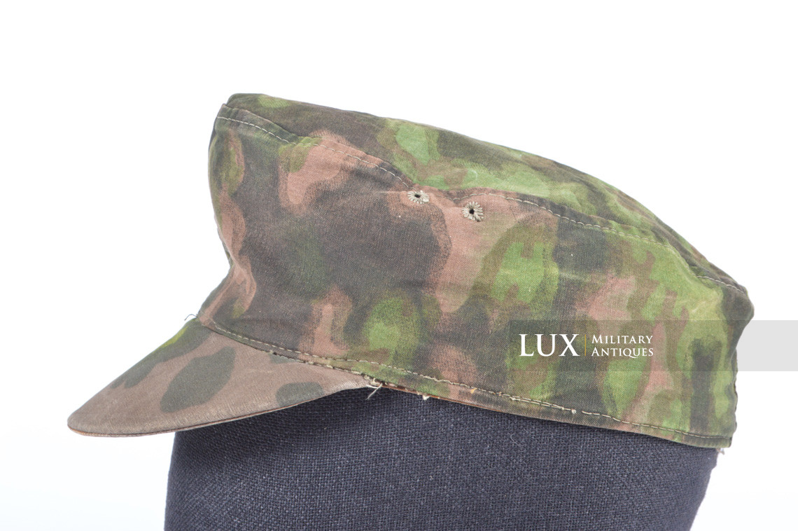 Waffen-SS issued M42 camouflage field cap - photo 14