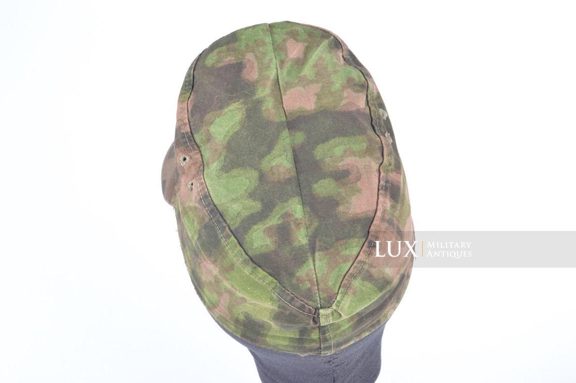 Waffen-SS issued M42 camouflage field cap - photo 15